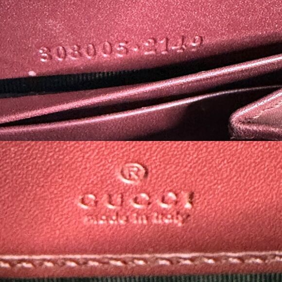 💯Authentic Gucci Zipped Around Long Wallet 🍀 - Picture 5 of 16